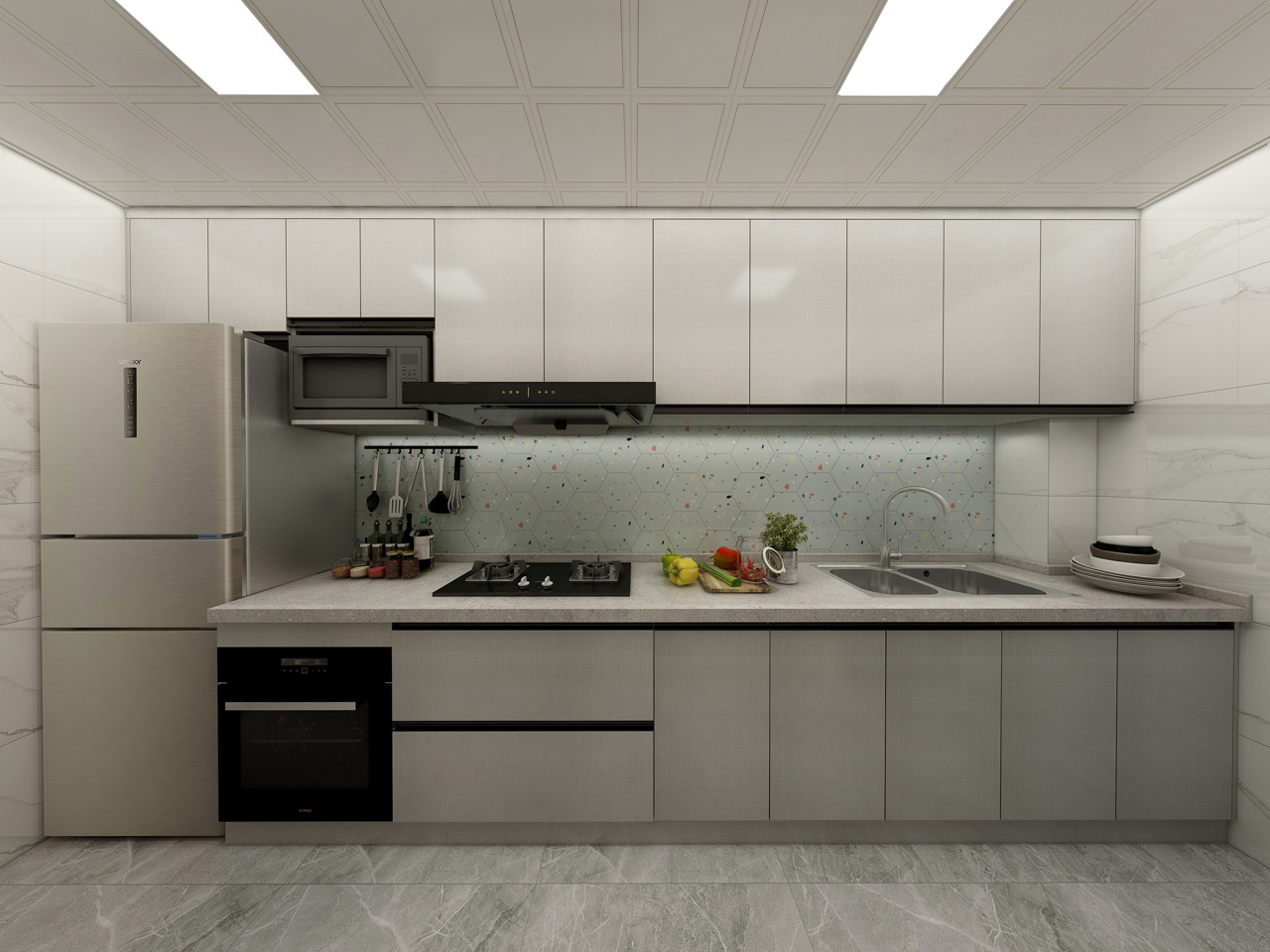 97国际生态板全屋定造-现代简约风格衣柜