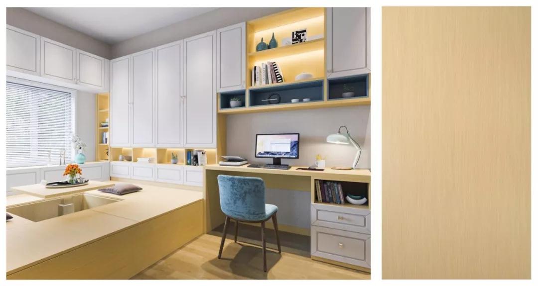 97国际板材生态板花色末影秋香